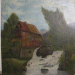 542 8014 Oljemålning